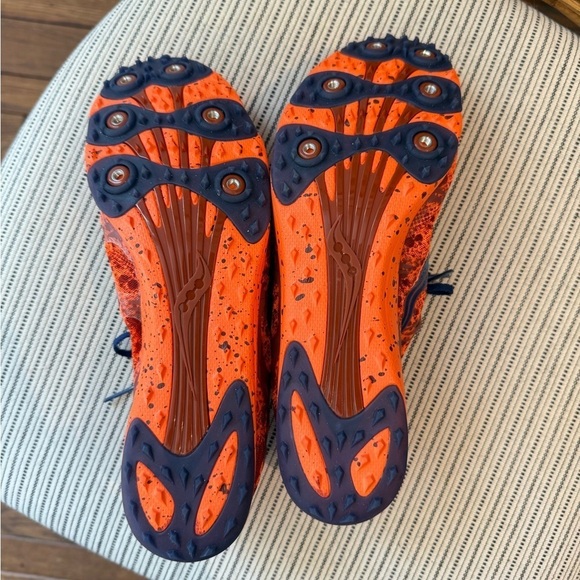 Saucony Carrera Orange Track Shoes - Picture 11 of 11